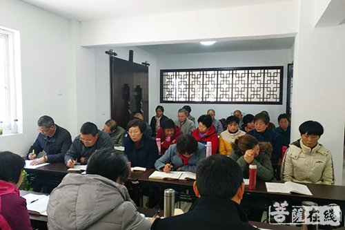 佛教-桐城市药王寺举办首届《三论研修班》 妙吉法师担任主讲