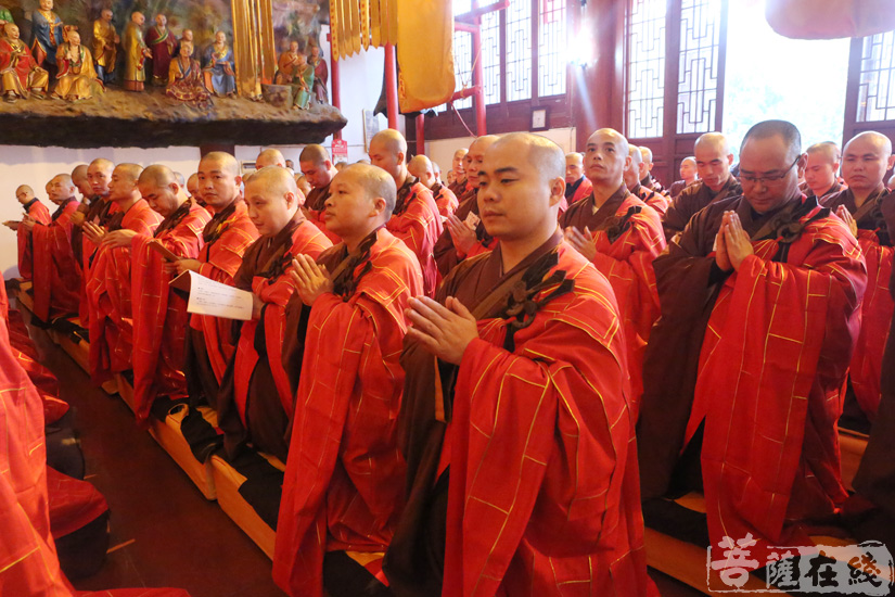 【高清图集】江西抚州正觉古寺传授三坛大戒之正授菩萨戒