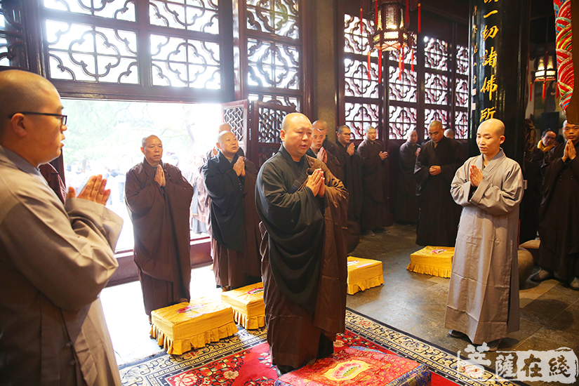 【高清图集】追忆净土巨匠 明学长老生西一周年纪念会于灵岩山寺举行
