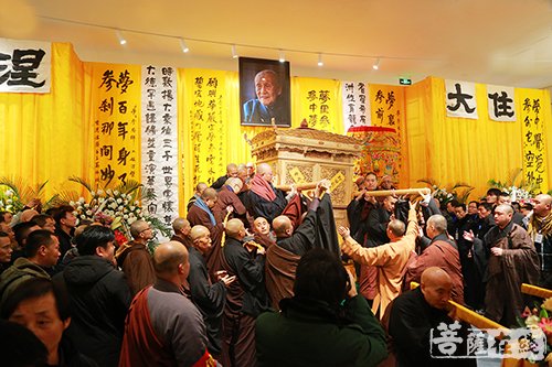 佛教-今天，我们来送梦参长老最后一程……