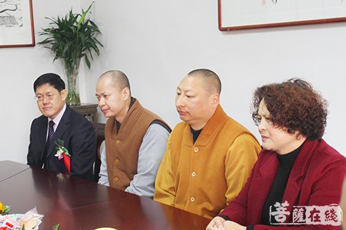 佛教-江苏兴化千佛古寺慈善仁爱会成立 彰显佛教慈悲本怀