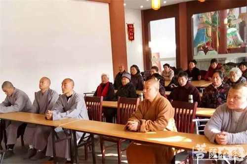 佛教-淮安景会寺组织学习贯彻全国宗教工作会议