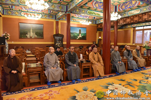 中国佛教协会-中佛协邀请第十二期爱国宗教界人士研修班至广济寺座谈