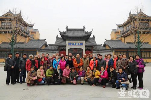 宁国-上海徐汇区政协之友社副理事长一行参访宁国禅寺