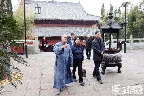 佛教-广东省人民政府文史研究馆专家学者赴黄梅四祖寺调研