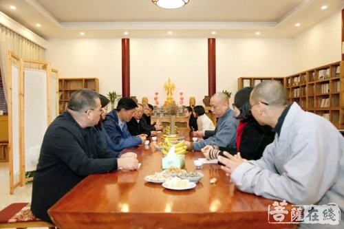 佛教-广东省人民政府文史研究馆专家学者赴黄梅四祖寺调研