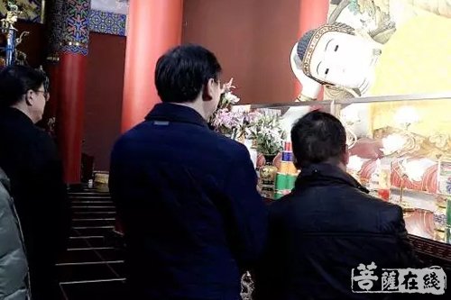 鸡足山-云南省委调研组一行赴鸡足山九莲寺进行调研