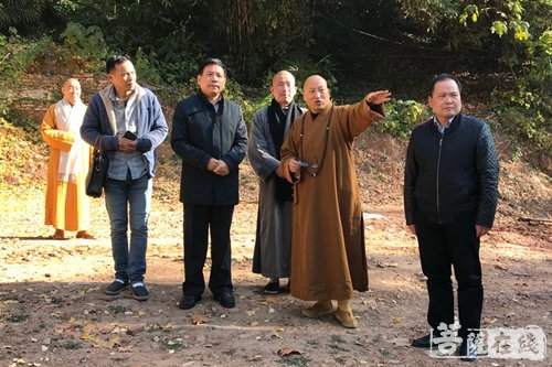 清凉寺-江苏省镇江市民宗局夏和生局长一行参访清凉寺