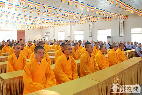 佛教-弘范三界 上海佛学院尼众律学部开学典礼于万佛阁举行