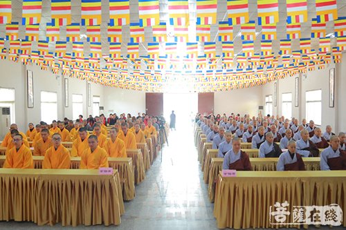 佛教-弘范三界 上海佛学院尼众律学部开学典礼于万佛阁举行