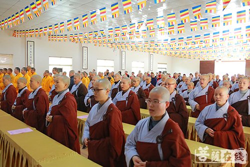 佛教-弘范三界 上海佛学院尼众律学部开学典礼于万佛阁举行