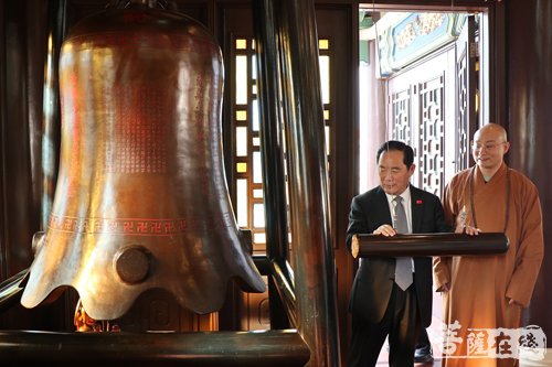佛教-全国政协民族和宗教委员会代表团参访香港观宗寺