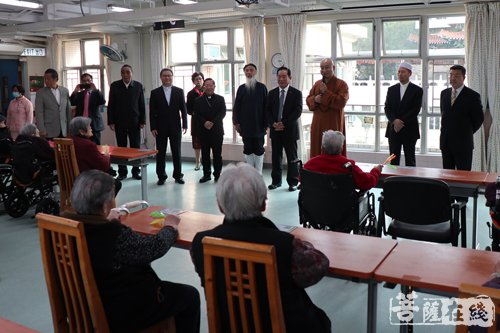 佛教-全国政协民族和宗教委员会代表团参访香港观宗寺