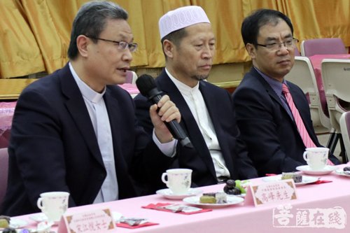 佛教-全国政协民族和宗教委员会代表团参访香港观宗寺