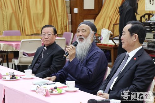 佛教-全国政协民族和宗教委员会代表团参访香港观宗寺