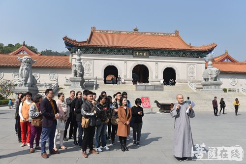 佛教-30位外语精英走进珠海普陀寺 向世界讲好中国佛教故事