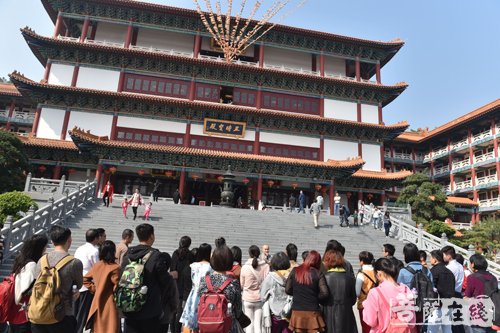 佛教-30位外语精英走进珠海普陀寺 向世界讲好中国佛教故事