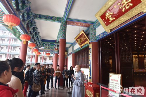 佛教-30位外语精英走进珠海普陀寺 向世界讲好中国佛教故事