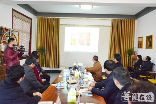 南海禅寺-驻马店市政协主席陈锋赴汝南南海禅寺进行实地调研