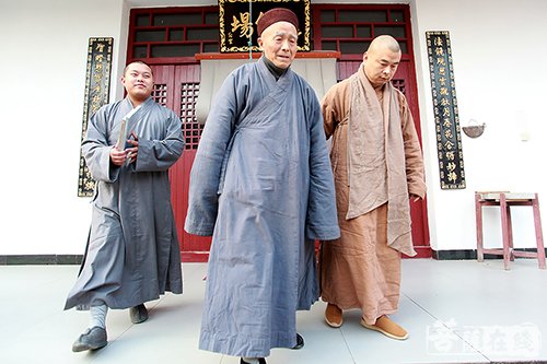 合肥大宝佛寺华藏书院学员游学参访褒禅山寺 绍云老和尚开示禅宗法要