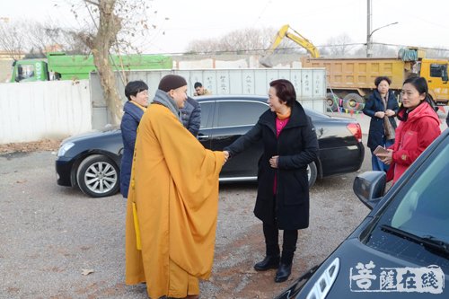 孙丽芳-安徽省宗教局局长孙丽芳赴宣城小九华普渡禅寺开展调研