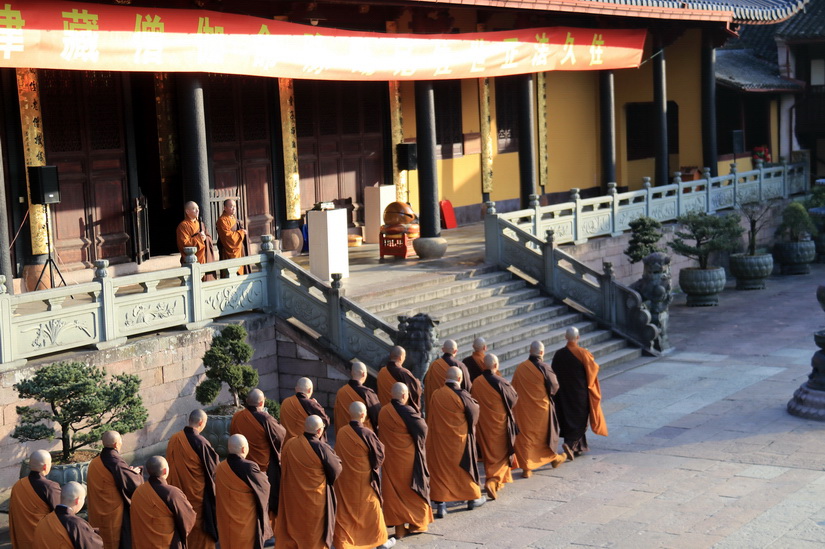 【高清图集】天童禅寺三坛大戒之上堂大斋,焰口,幽冥戒,演坛,讲座