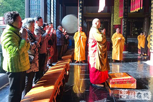 佛教-慎终追远 孝亲尊师 上海洪福寺冬至法会圆满