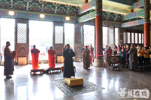佛教-斯里兰卡金刚智长老一行参访珠海普陀寺