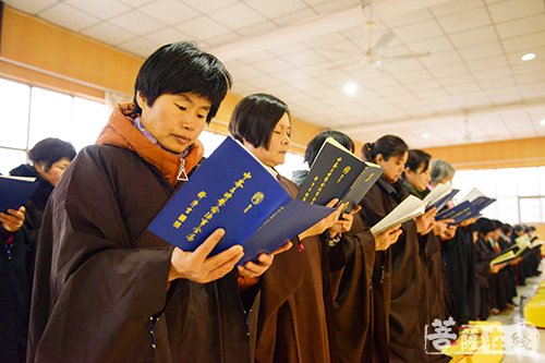 菏泽-慎终追远 缅怀祖德 山东菏泽三学净苑冬至祭祖暨三时系念法会圆满