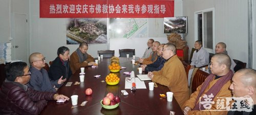 佛教-安庆市佛教协会参访宝胜禅寺文化建设 佛教-安庆市佛教协会参访宝胜禅寺文化建设