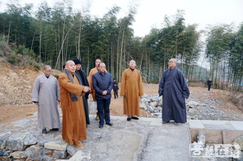 佛教-安庆市佛教协会参访宝胜禅寺文化建设 佛教-安庆市佛教协会参访宝胜禅寺文化建设