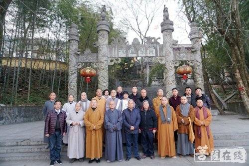 佛教-安庆市佛教协会参访宝胜禅寺文化建设 佛教-安庆市佛教协会参访宝胜禅寺文化建设