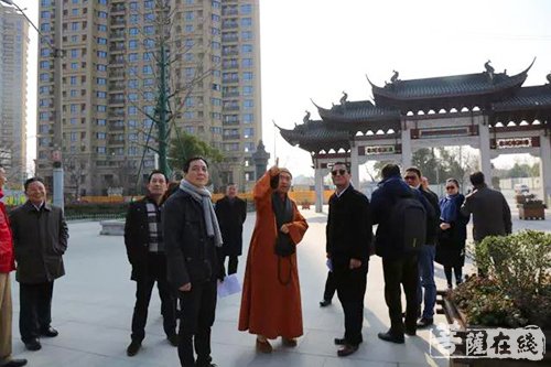 宁国-上海市政协民族和宗教委员会主任一行赴宁国禅寺参访交流