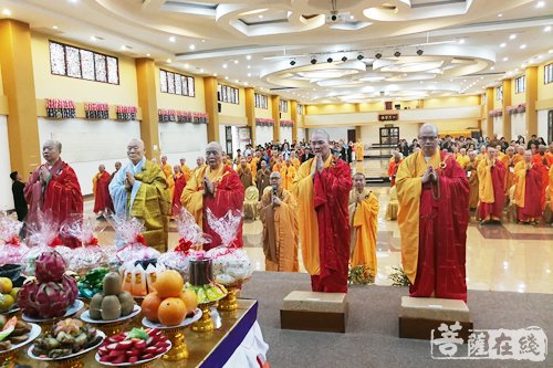 佛教-迎新年祈祷世界和平暨法禅上人弘法南洋纪念法会于印尼棉兰佛教城举行