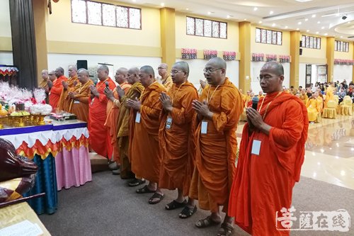 佛教-迎新年祈祷世界和平暨法禅上人弘法南洋纪念法会于印尼棉兰佛教城举行