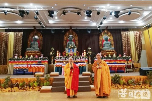 佛教-迎新年祈祷世界和平暨法禅上人弘法南洋纪念法会于印尼棉兰佛教城举行