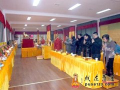 南通太平禅寺举办冬季水陆法会