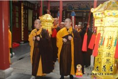 上海玉佛寺举行真禅长老圆寂十五周年迎请活动