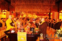 秋风大和尚在千灯延福禅寺隆重举行为期七天诵《地藏菩萨本愿经》