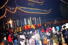 上海寿安寺正月初四举行了“千人祈福 喜迎财神”活动(图)