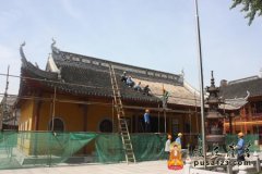 上海寿安寺天王殿重建工程开工