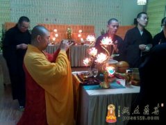 太仓海天禅寺隆重举行地藏法会净坛仪式