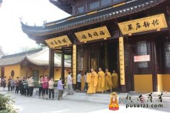 上海寿安寺童子法会净坛