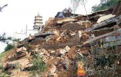 西安华严宗祖庭华严寺因雨塌方严重