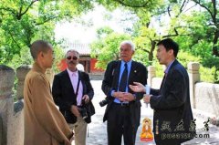 世佛联前副主席瑞格先生一行参访北京龙泉寺