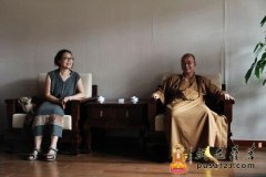 中国人民大学汉青经济与金融高级研究院师生参访北京龙泉寺