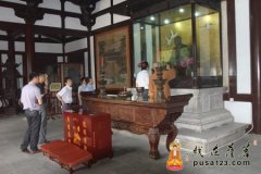 国家宗教局政法司刘金光副司长一行视察扬州大明寺